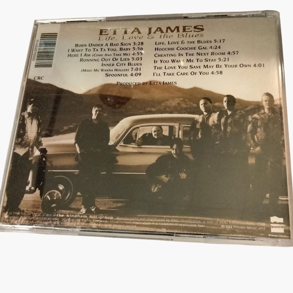 Etta James Life Love The Blues CD Album - Picture 3 of 3